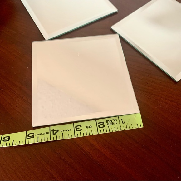 💥2/$10 Set of 3 Mirrored Tealight Holders and 3 Mirror Tiles - Picture 8 of 8